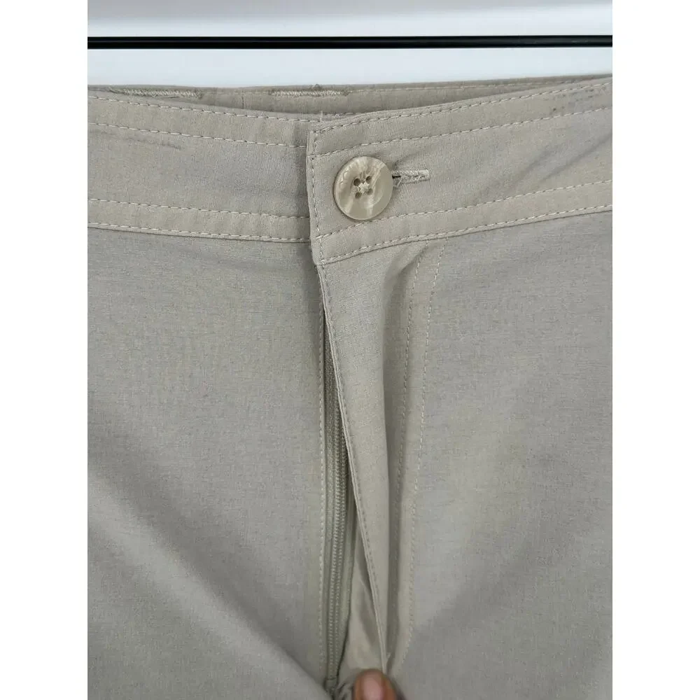 Columbia Men 38 Tan Cargo Shorts Walking Hiking Golf Outdoor Pockets VGC
